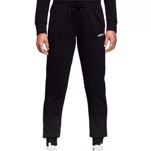 3/$10 Adidas Black Joggers with Tapered Ankle Design